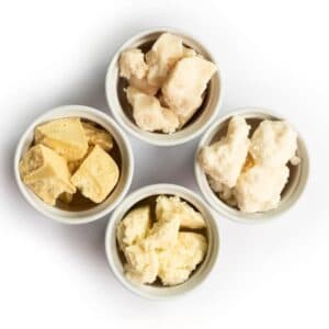 skin care butter samples